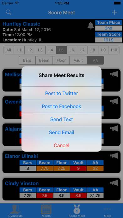 MeetScore App screenshot #5
