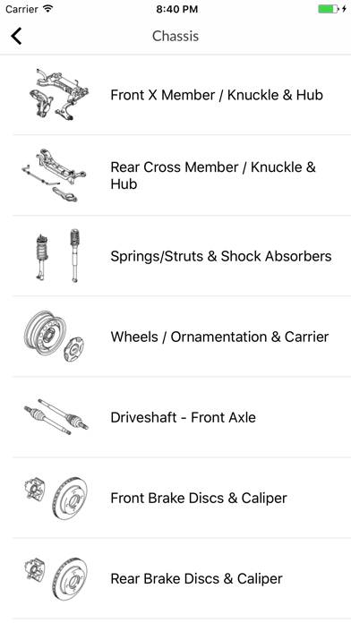Car parts for Ford Captura de pantalla de la aplicación #5