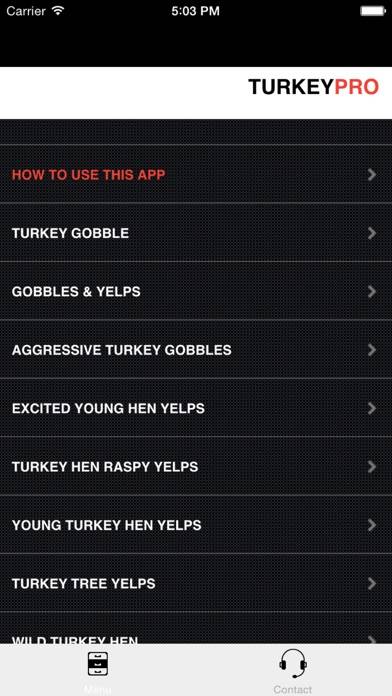 REAL Turkey Calls for Turkey Callin BLUETOOTH COMPATIBLE App screenshot #1