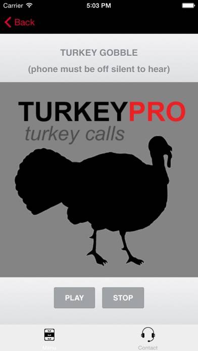 REAL Turkey Calls for Turkey Callin BLUETOOTH COMPATIBLE App screenshot #2