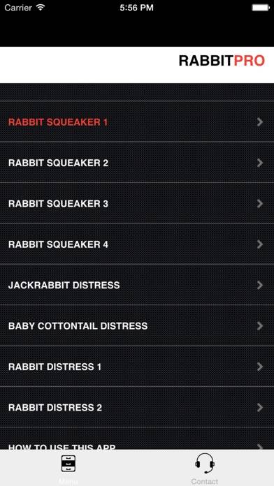 Rabbit Calls App screenshot #1