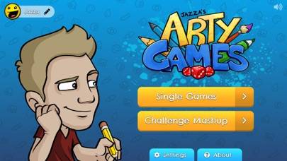 Jazza's Arty Games App screenshot #1