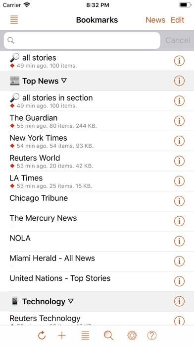 Speak News Captura de pantalla de la aplicación #1