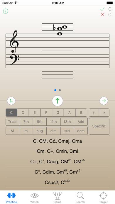 Chords Trainer App-Screenshot #1