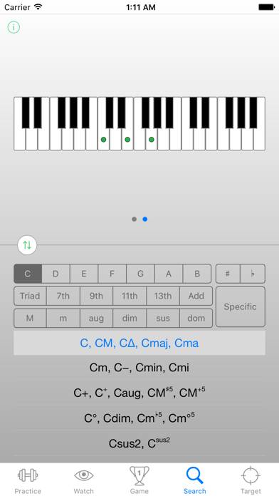 Chords Trainer App-Screenshot #4
