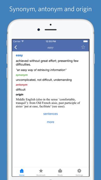 Mastering Oxford 3000 word list App screenshot #2