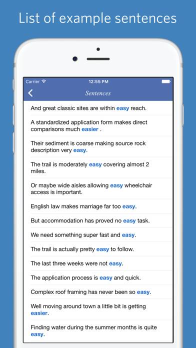 Mastering Oxford 3000 word list App screenshot #3