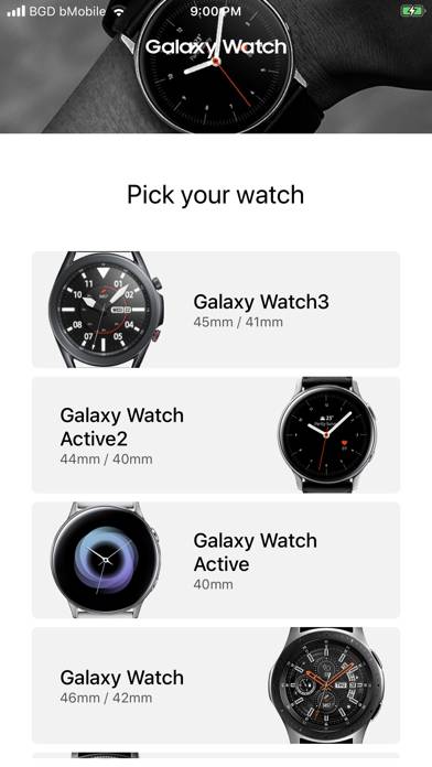Samsung Galaxy Watch (Gear S) Uygulama ekran görüntüsü #2