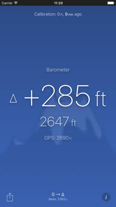 Altimeter (Barometer) App-Screenshot #3