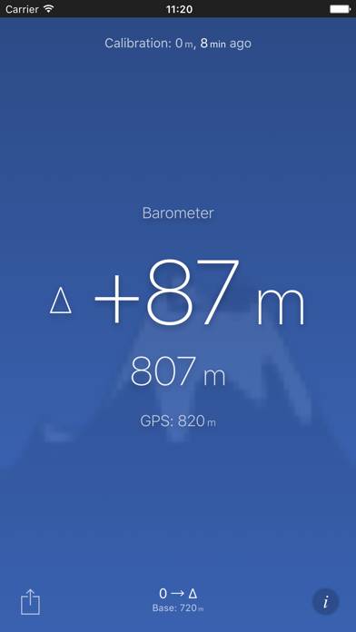 Altimeter (Barometer) App-Screenshot #4