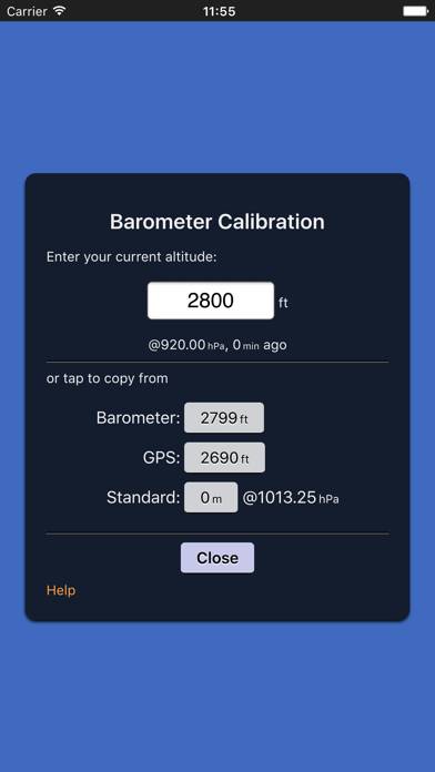 Altimeter (Barometer) App-Screenshot #5