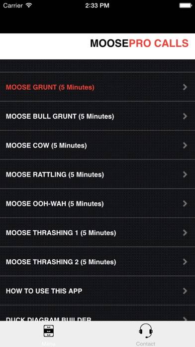 Moose Hunting Calls App screenshot #1