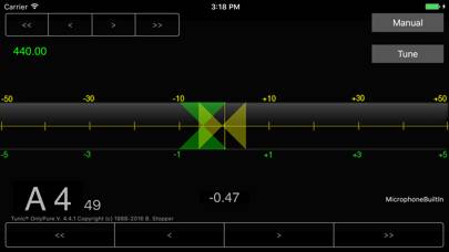 Tunic OnlyPure Piano Tuner Captura de pantalla de la aplicación #1