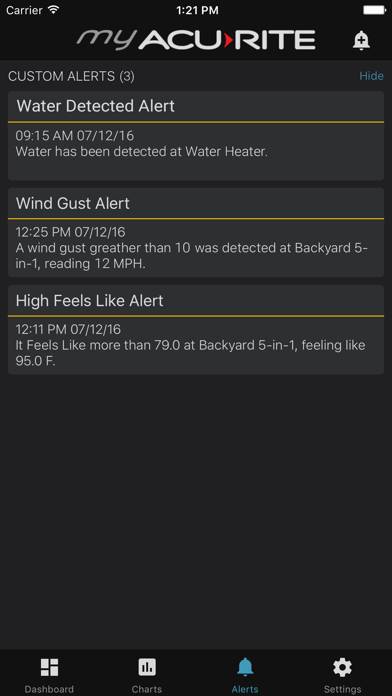 My AcuRite App screenshot
