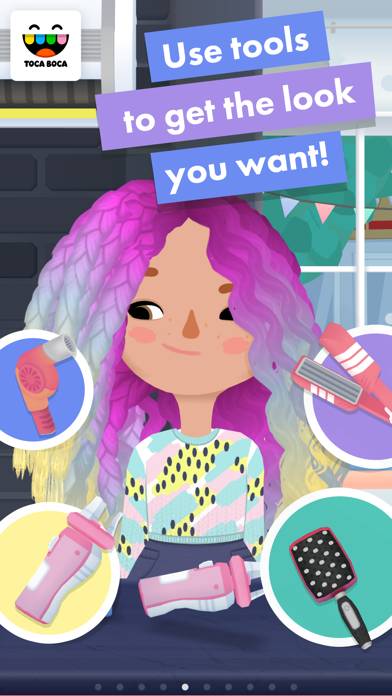 Toca Hair Salon 3 Schermata dell'app #1