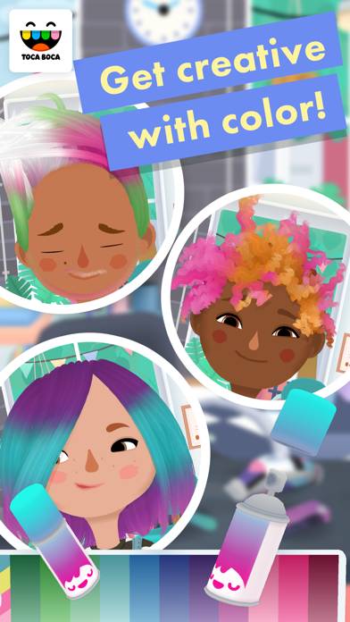 Toca Hair Salon 3 App screenshot #4