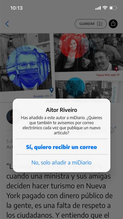 ElDiario.es Captura de pantalla de la aplicación #5