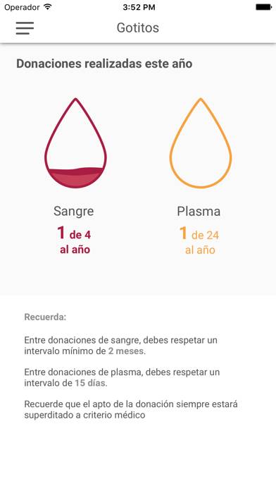 Dona Sangre Andalucía Captura de pantalla de la aplicación #4