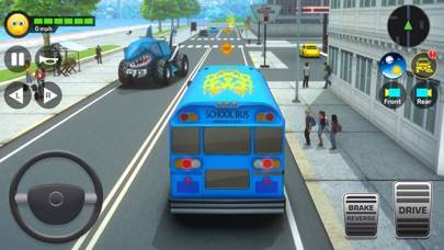 School Bus Simulator Drive 3D Capture d'écran de l'application #2