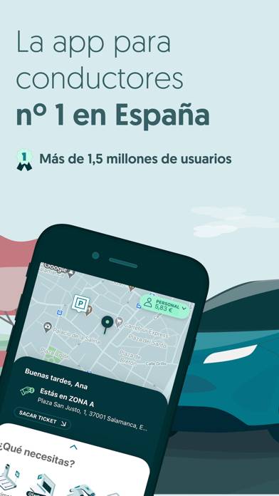 ElParking-App para conductores App skärmdump #1