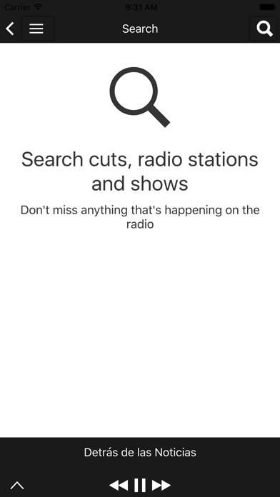 RadioCut Captura de pantalla de la aplicación #3