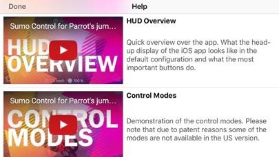 Sumo Control for Parrot's jumping Drones Captura de pantalla de la aplicación #4