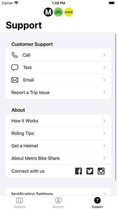 Metro Bike Share App screenshot #5