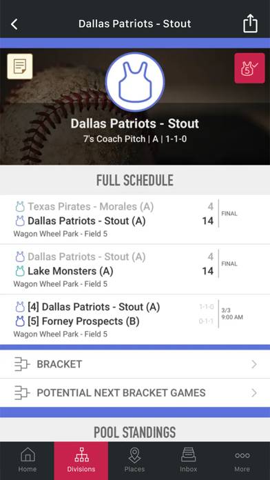 SportsEngine Tourney App screenshot #2