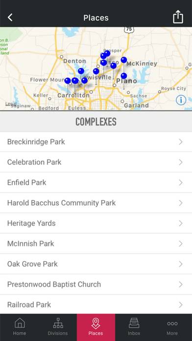 SportsEngine Tourney App screenshot