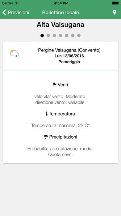 FEM Dati Meteo Trentino Schermata dell'app #4