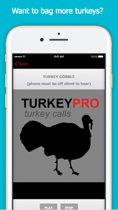 REAL Turkey Calls for Turkey Hunting App screenshot #1