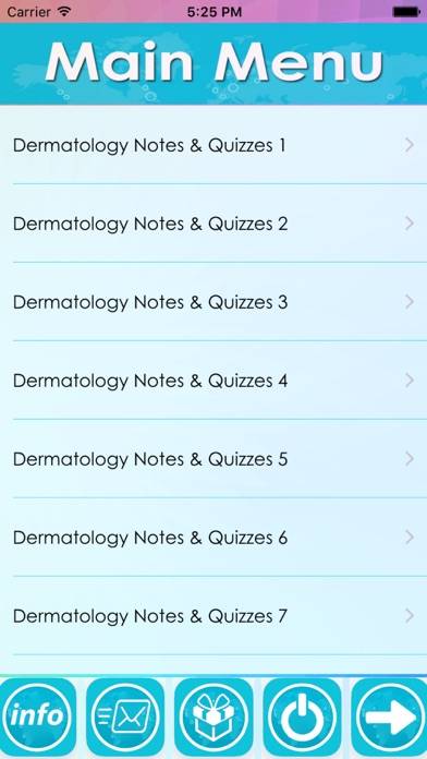 Dermatology Exam Review : Q&A App screenshot #4