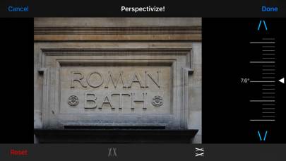 Perspectivize! Schermata dell'app
