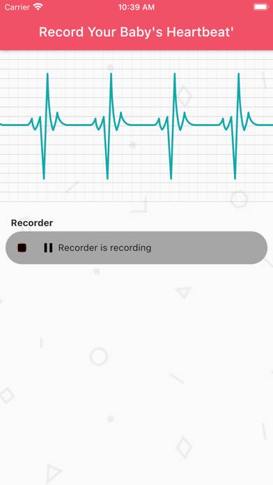 Baby's Heartbeat Backup Captura de pantalla de la aplicación #6