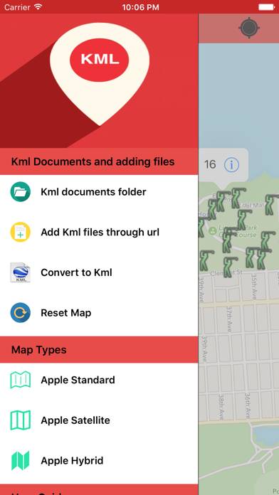 Kml Viewer-Kml Converter app screenshot