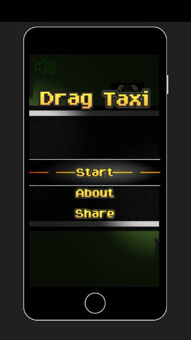 Drag Taxi PRO game screenshot