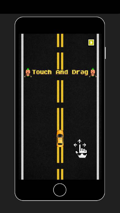 Drag Taxi PRO game screenshot