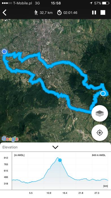 GPS Altimeter Скриншот приложения #3