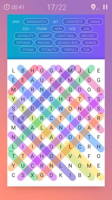 Word Search Pro‧ game screenshot