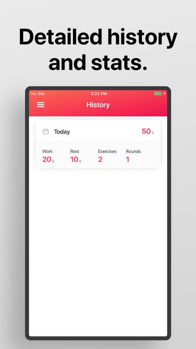 Interval Timer □ HIIT Timer App screenshot #4