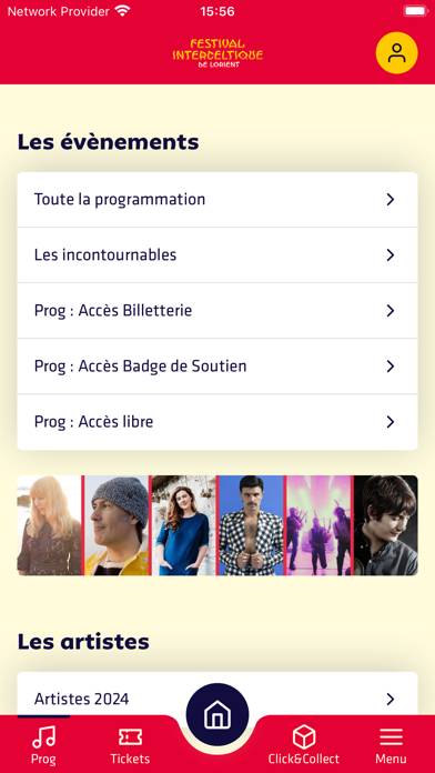 Festival Interceltique Lorient App screenshot