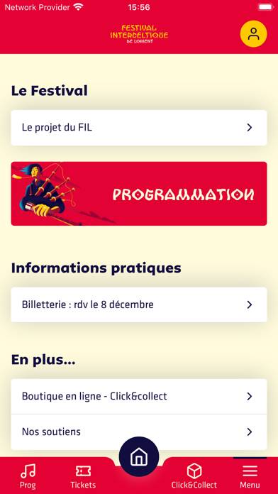 Festival Interceltique Lorient App screenshot