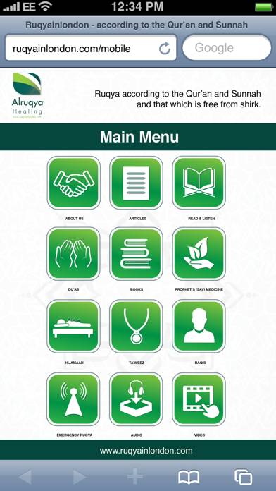 Ruqya Healing Guide Plus Captura de pantalla de la aplicación #1