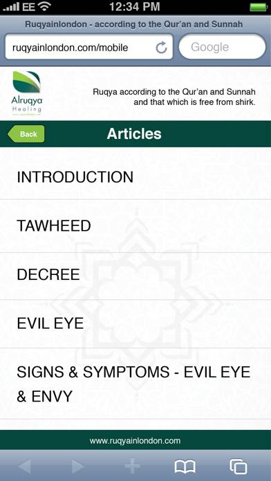 Ruqya Healing Guide Plus Captura de pantalla de la aplicación #2