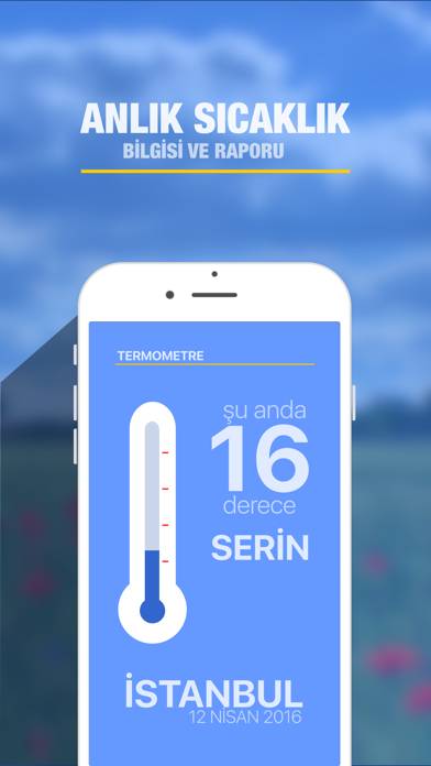 Termometre ℃ Uygulama ekran görüntüsü #1