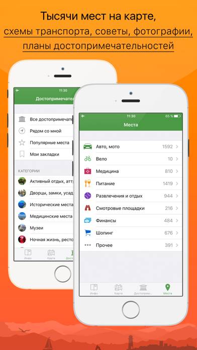 Крым – путеводитель и оффлайн карта – Турнавигатор App screenshot #4