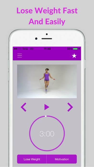 Jump Rope Workout and Jumping Training Exercises Captura de pantalla de la aplicación #2