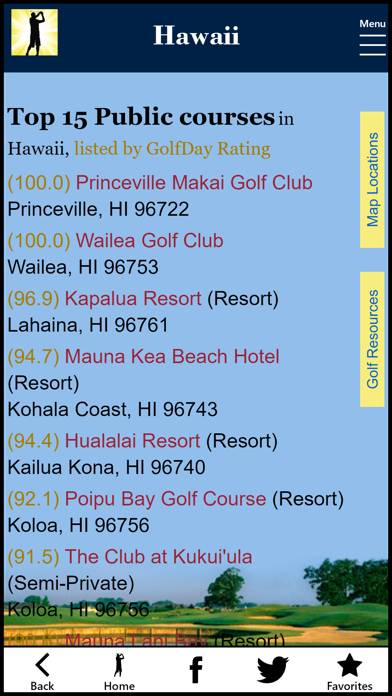 GolfDay Hawaii App screenshot #3