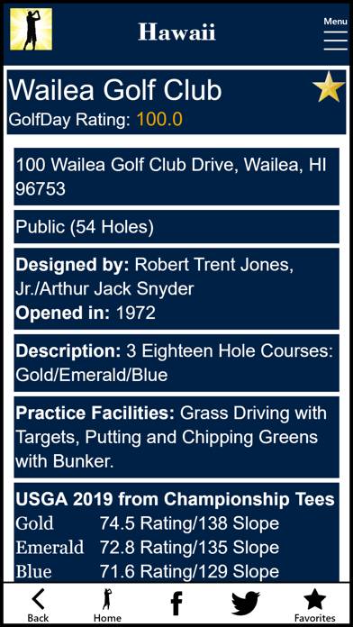 GolfDay Hawaii App screenshot #4