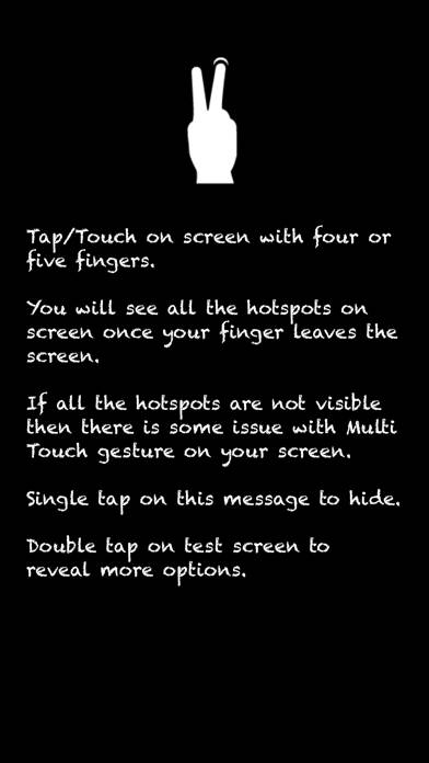 Touchscreen Test Captura de pantalla de la aplicación #6